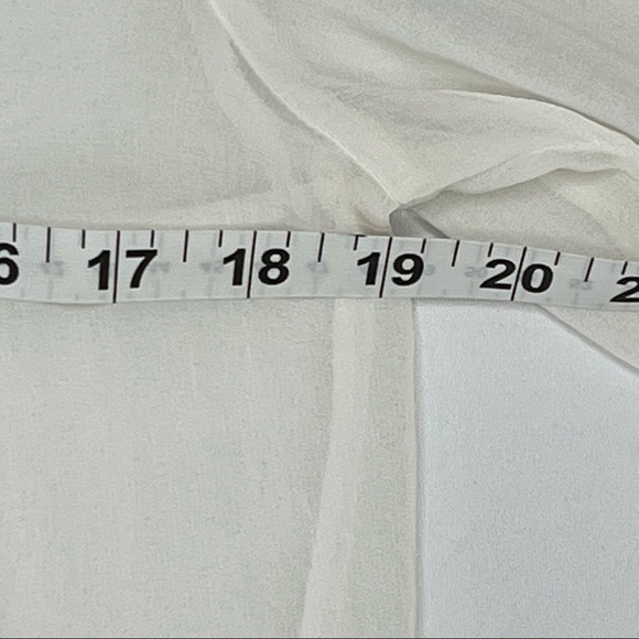 Love Stitch Sheer Embroidered Top Size Small - Picture 6 of 12